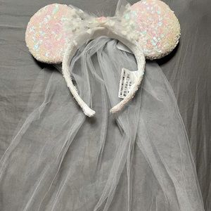 disney Bridal minnie mouse ears
